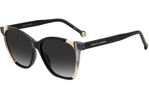 Sonnenbrille Carolina Herrera CH0061/S KDX/9O Rund Schwarz