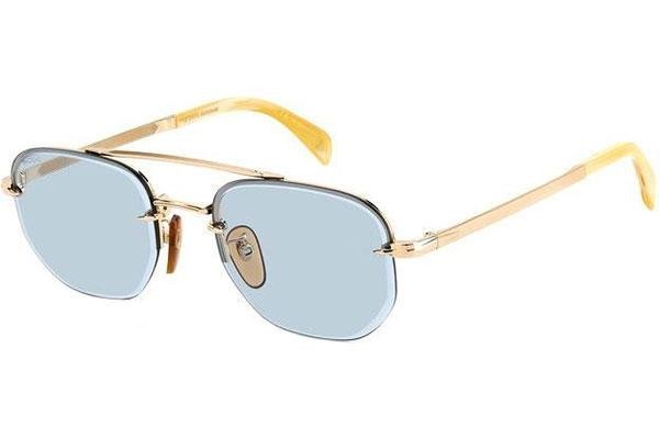 Sonnenbrille David Beckham DB1078/S IDA/QZ Rechteck Gold