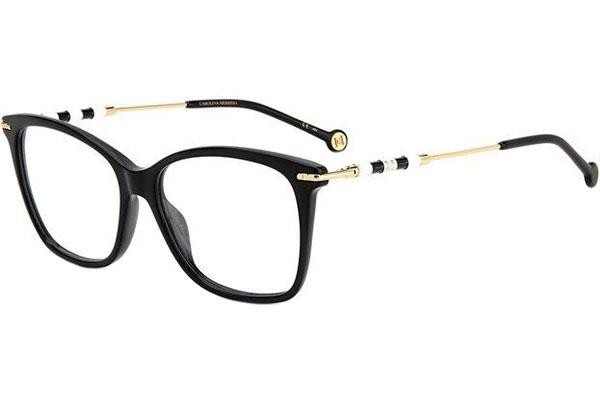 Glasses Carolina Herrera CH0042 807 Quadratisch Schwarz