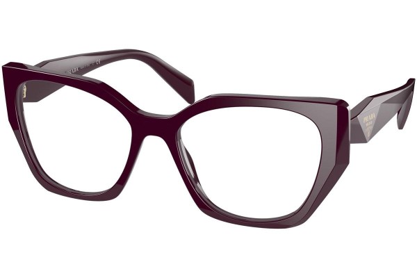 Glasses Prada PR18WV VIY1O1 Quadratisch Rot