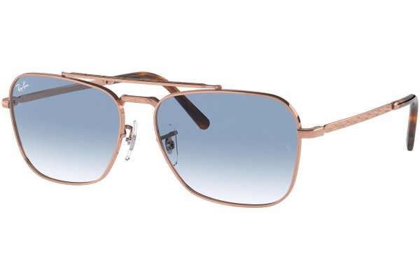 Sonnenbrille Ray-Ban New Caravan RB3636 92023F Quadratisch Gold