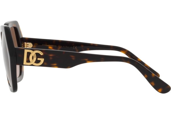 Sonnenbrille Dolce & Gabbana DG4406 502/13 Quadratisch Havanna