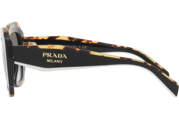 Sonnenbrille Prada PR16YS 01M0A7 Quadratisch Schwarz