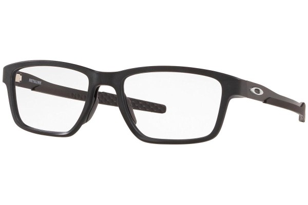 Brillen Oakley Metalink OX8153-01 Rechteck Schwarz