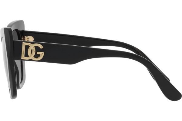 Sonnenbrille Dolce & Gabbana DG4405 501/8G Cat Eye Schwarz