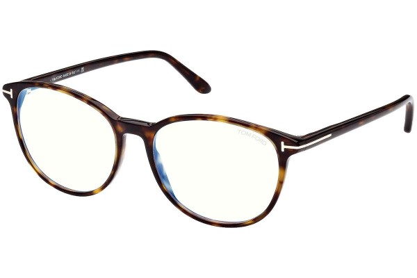 Glasses Tom Ford FT5810-B 052 Cat Eye Havanna