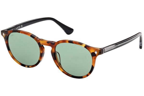 Sonnenbrille Web WE0328 56N Rund Havanna