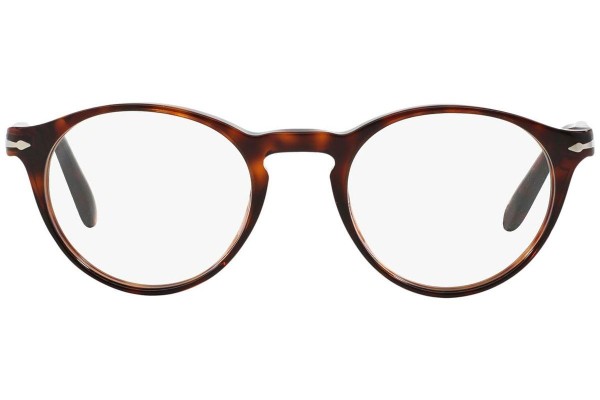 Glasses Persol PO3092V 9015 Rund Havanna