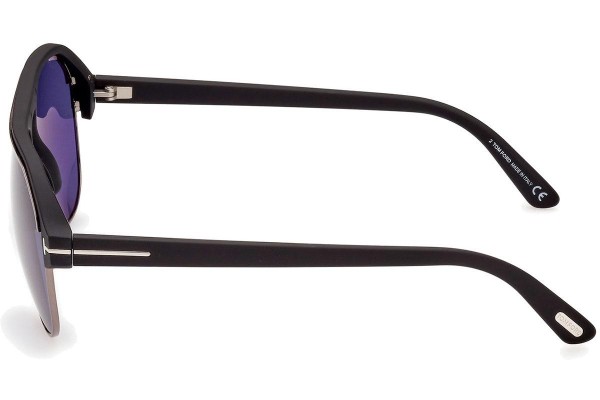 Sonnenbrille Tom Ford FT0929 02V Pilot Schwarz