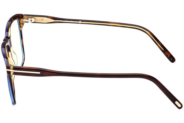 Glasses Tom Ford FT5817-B 055 Quadratisch Havanna