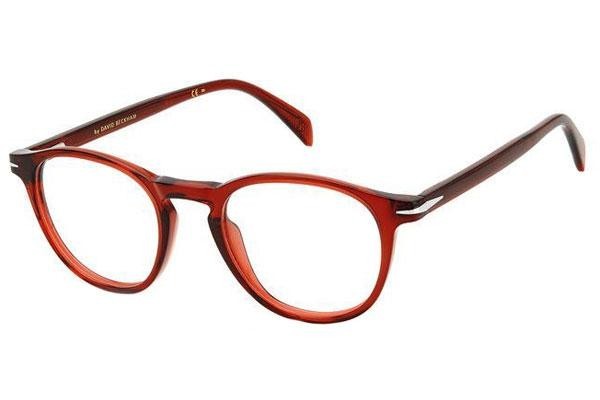 Brillen David Beckham DB1018 C9A Rund Rot