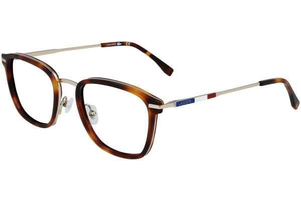 Brillen Lacoste L2604ND 710 Quadratisch Havanna