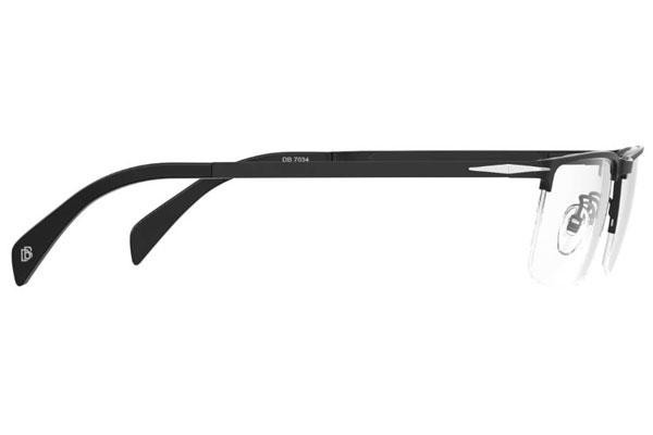 Glasses David Beckham DB7034 003 Rechteck Schwarz