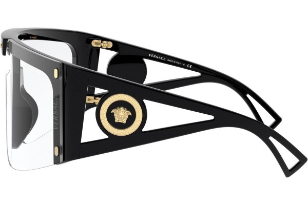 Sonnenbrille Versace Medusa Icon Shield VE4393 GB1/1W Monoscheibe | Shield Schwarz