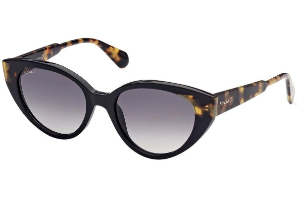 Sunglasses Max&Co. MO0039 01B Cat Eye Schwarz