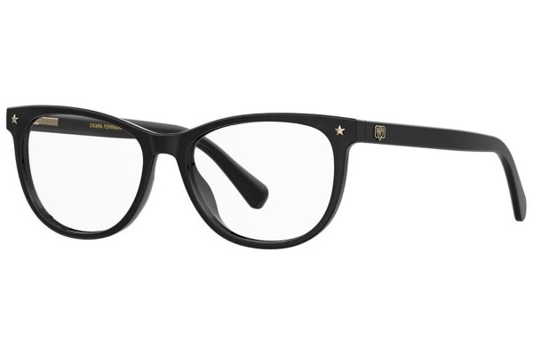 Glasses Chiara Ferragni CF1016 807 Quadratisch Schwarz