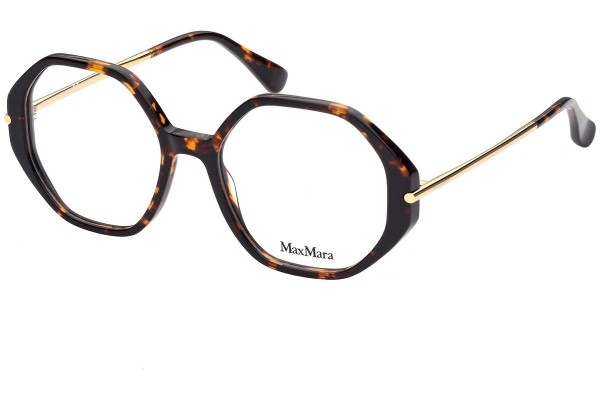 Glasses Max Mara MM5005 52A Rund Havanna