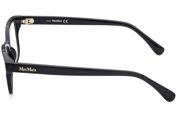 Glasses Max Mara MM5013 001 Rechteck Schwarz