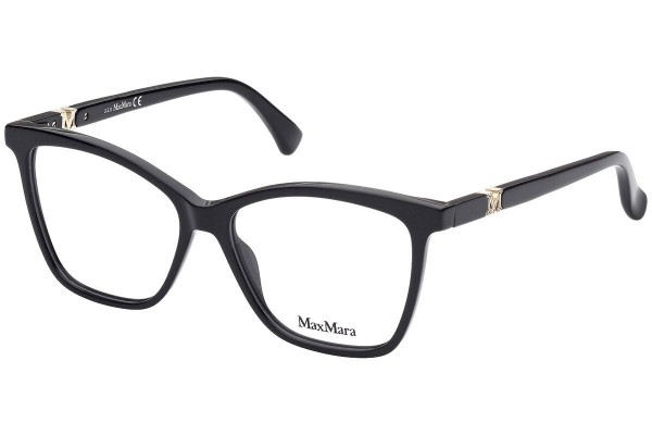 Glasses Max Mara MM5017 001 Cat Eye Schwarz