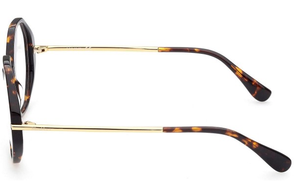 Glasses Max Mara MM5005 52A Rund Havanna