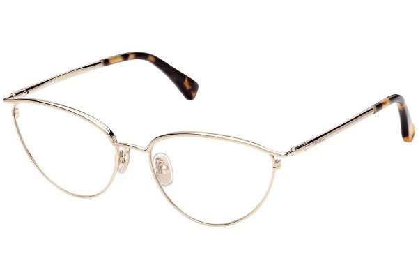 Brillen Max Mara MM5057 032 Cat Eye Gold