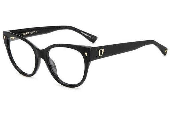 Brillen Dsquared2 D20069 807 Cat Eye Schwarz