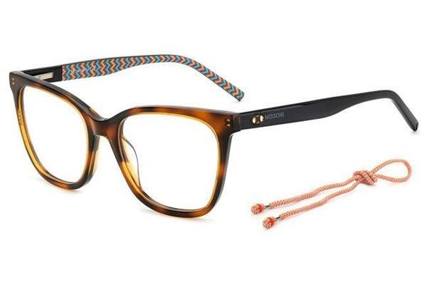 Glasses M Missoni MMI0114 05L Quadratisch Havanna