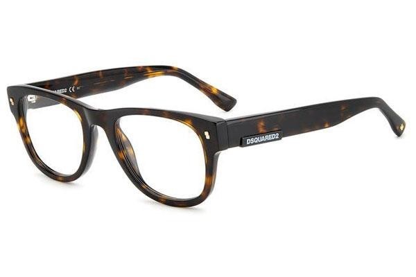 Glasses Dsquared2 D20048 086 Quadratisch Havanna