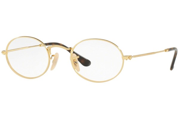 Glasses Ray-Ban Oval RX3547V 2500 Oval Gold