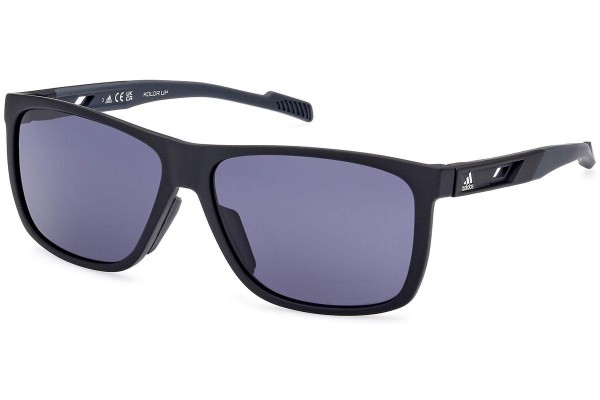 Sunglasses Adidas Sport SP0067 02A Rechteck Schwarz