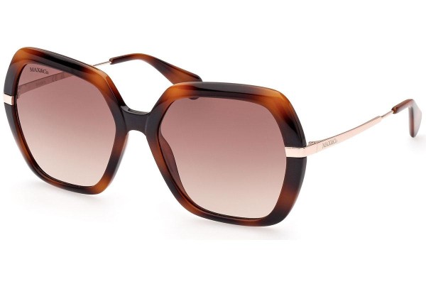 Sonnenbrille Max&Co. MO0063 56F Quadratisch Havanna