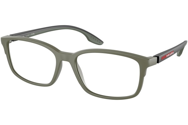 Glasses Prada Linea Rossa PS01PV CCH1O1 Rechteck Grün