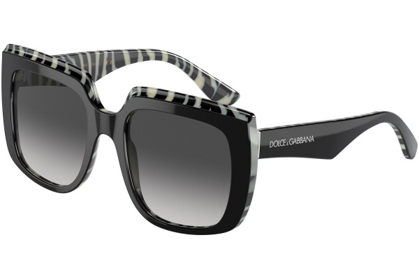 Sonnenbrille Dolce & Gabbana DG4414 33728G Quadratisch Schwarz