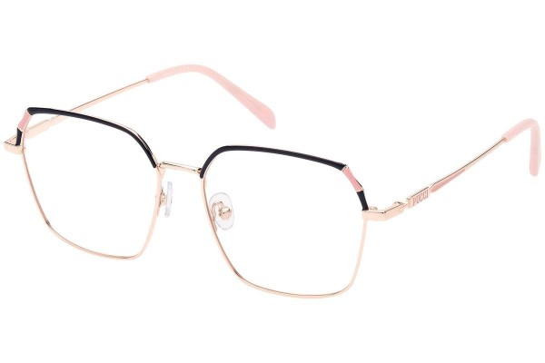 Glasses Emilio Pucci EP5210 028 Quadratisch Gold