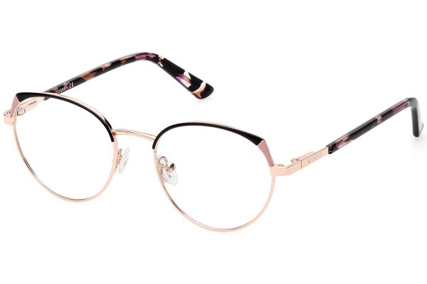 Glasses Guess GU8273 028 Rund Gold