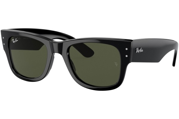 Sunglasses Ray-Ban Mega Wayfarer RB0840S 901/31 Quadratisch Schwarz