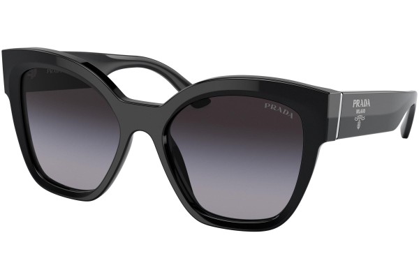 Sonnenbrille Prada PR17ZS 1AB09S Quadratisch Schwarz