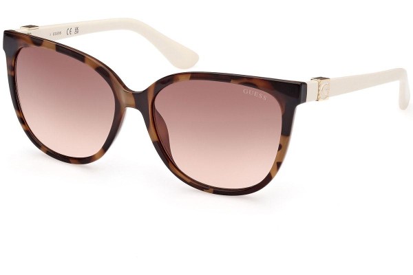 Sonnenbrille Guess GU7864 53F Rund Havanna