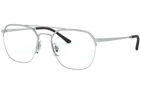 Brillen Ray-Ban RX6444 2501 Quadratisch Silber