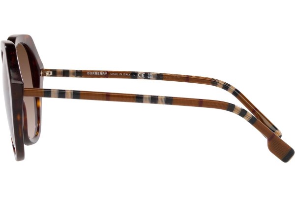 Sonnenbrille Burberry Vanessa BE4375 401713 Groß Havanna