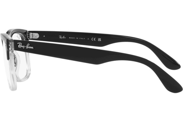 Glasses Ray-Ban Steve RX4487V 8193 Quadratisch Schwarz