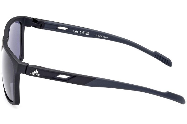 Sunglasses Adidas Sport SP0067 02A Rechteck Schwarz