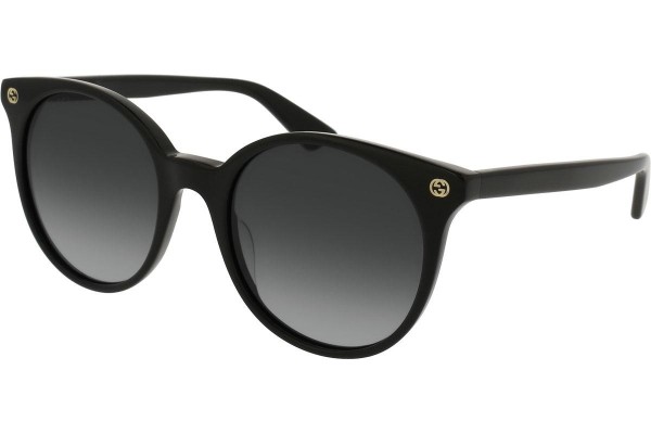 Sunglasses Gucci GG0091S 001 Cat Eye Schwarz