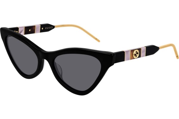 Sonnenbrille Gucci GG0597S 001 Cat Eye Schwarz