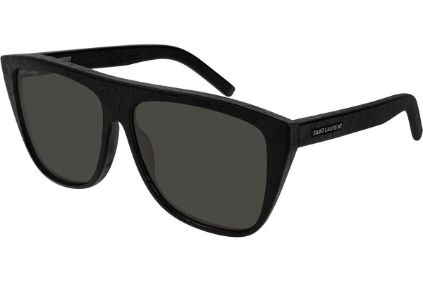 Sonnenbrille Saint Laurent SL1 012 Flat Top Schwarz