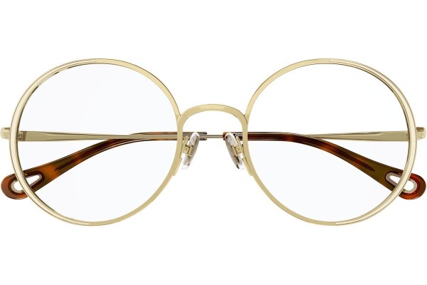 Glasses Chloe CH0040O 005 Rund Gold