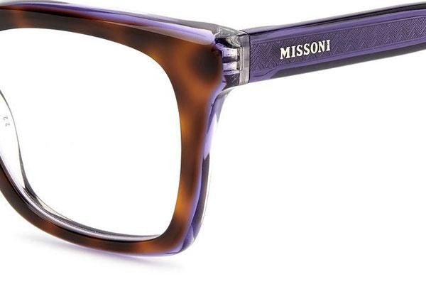 Glasses Missoni MIS0117 AY0 Quadratisch Havanna