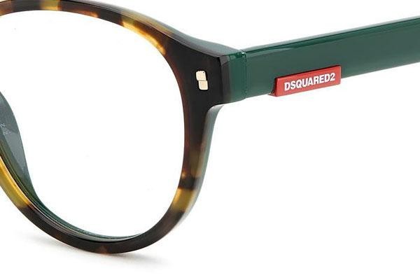 Glasses Dsquared2 D20049 PHW Rund Havanna