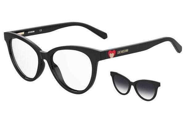 Glasses Love Moschino MOL051/CS 807/9O Cat Eye Schwarz