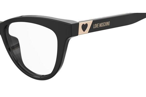 Brillen Love Moschino MOL576 807 Cat Eye Schwarz